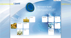 Desktop Screenshot of lipoid.com